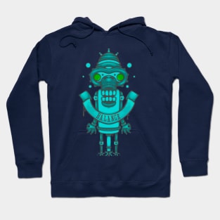 meditating character  green Hoodie